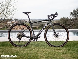 Das Specialized Diverge Expert Carbon für die Testfahrten in Girona