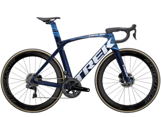 Das Trek Madone ist ein typisches, modernes Aero-Rennrad.