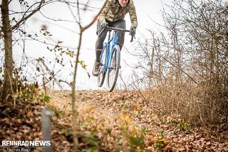 Das Cannondale animiert immer zu spielerischer Fahrweise