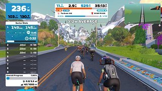 Zwift The Grade dient auch als FTP-Test