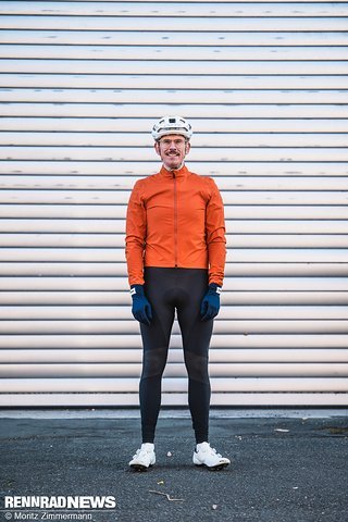 Die Van Rysel RCR Winter Tight überzeugt mit einer super Passform