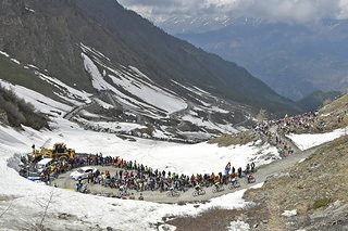 Die Etappe am Colle delle Finestre war eine Herzschlag-Angelegenheit