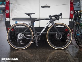 Pinarello Crossista Disc beim italienischen Team