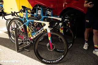 Das Trek Madone SLR Project One von Lucinda Brand.