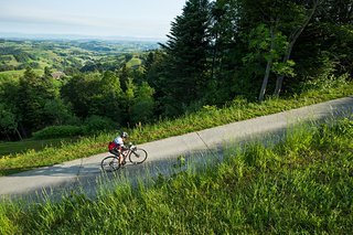 Tausend Hügel in der Schweiz