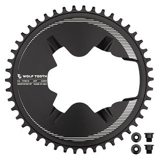Schon gesehen, aber noch nicht bei der Dura Ace R9200 – das schnieke Aero-Kettenblatt von Wolf Tooth.