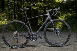 Das Giant Defy Advanced Pro 0 mit Shimano Ultegra Di2