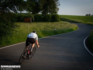 Das BH RS1 lässt sich präzise durch die Radien zirkeln