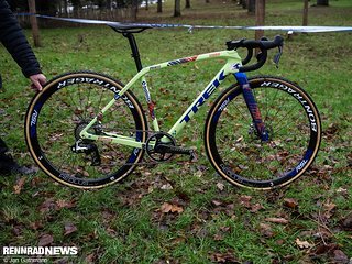 Das Trek Boone ist das Arbeitsgerät von Lars van der Haar bei den Trek Baloise.