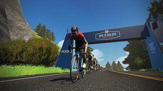 KISS Rennen auf Zwift