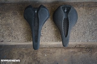 Der neue S-Works Romin Evo Mirror links und der S-Works Power Mirror rechts