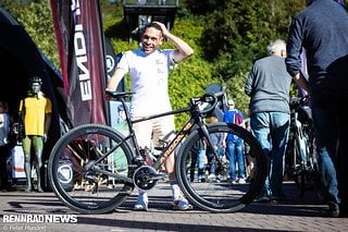 Das ist Robin mit dem neuen Argon18 Krypton Pro.