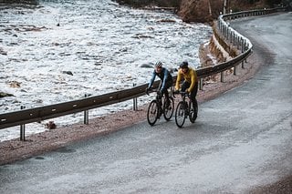 Michael Moureček und Ondřej Novotný im Šumava National Park in Süd-West Böhmen