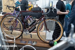 Auf dieser Bespoked war auch ein offroad orientierter Randonneur zu sehen.