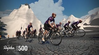 Zwift Rapha Festive 500.