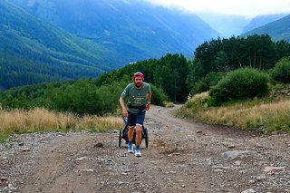 Auch Bergpässe in den Rocky Mountains galt es zu bezwingen.