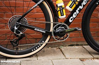 Die SRAM Red AXS XPLR stellt 13 Gänge zur Verfügung.