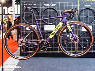 Das Wilier Rave SLR Rahmenset mit Kleidungs-Hersteller MAAP