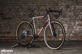 Das Big Forest Frameworks Edelstahl Gravel Bike