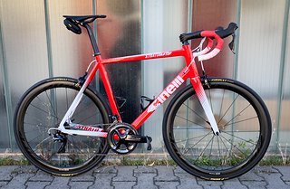 Cinelli Strato Faster mit Shimano Dura Ace 9100 und Zipp 303 im Selbstaufbau