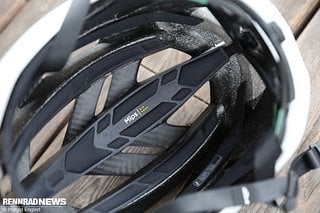 Die „Polster“ ist sehr dünn