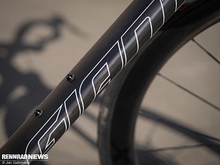 Praxisnahes Aero-Konzept: Die Rohrformen wurde so gestaltet, dass das TCR Advanced mit Trinkflaschen windschnittiger ist