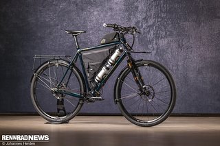 Beim Don Sebastiano Greeny 2.0 handelt es sich um das persönliche Reiserad von Rahmenbauer Sebastian Bauer.