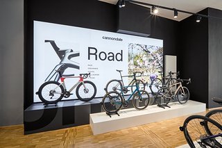 Der neue Cannondale Brand Store ist exklusiv ausgestattet