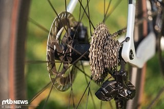 Cube verbaut die Shimano Ultegra 12-fach Kassette mit 11-30 Zähnen