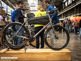 Gravel Bike waren ebenfalls ein Schwerpunkt der Show