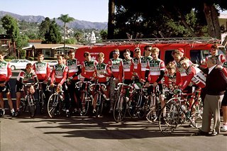 So sah das Original-Team aus, das nach 1989 auf Eddy Merckx Rennrädern unterwegs war. So sah das Original-Team aus, das nach 1989 auf Eddy Merckx Rennrädern unterwegs war.