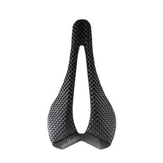 Der Selle Italia SLR 3D Elite (Ausführung S3) kommt mit hohlen Stahlstreben, jedoch der selben 3D-gedruckten Polsterung wie das Topmodell