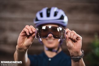 Die neue POC Propel Rennrad-Brille mit großer Scheibe wurde für eine perfekte Aerodynamik entwickelt