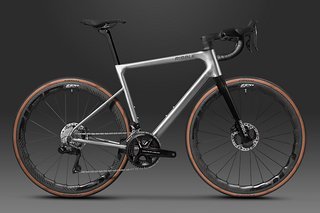 Ribble Allroad Ti mit Shimano Dura Ace Di2.