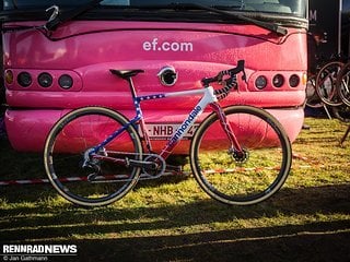 Das Cannondale SuperSix Evo CX der US-Meisterin Clara Honsinger