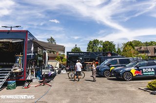 Im kleinen Städtchen Anzin Saint-Aubin war die Homebase von RBBHG aufgebaut
