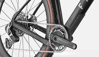 Das Fara Gr4 wird als Komplettbike ausschließlich mit Sram AXS Antriebsgruppen angeboten und kann keine mechanische Schaltung unterbringen.