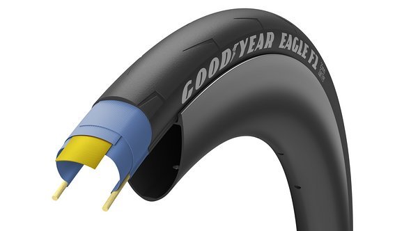 Der Eagle F1 hat leichte Rillen in der Lauffläche und ist als Allrounder gedacht – 235 g in 28-622 Der Eagle F1 hat leichte Rillen in der Lauffläche und ist als Allrounder gedacht – 235 g in 28-622