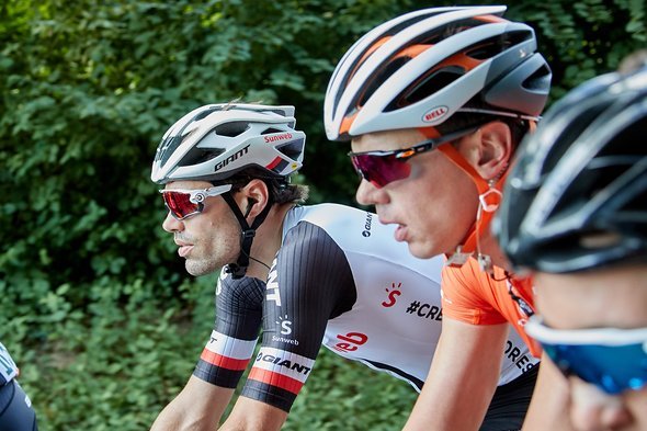 Tom Dumoulin fehlte auch nicht viel zum Gesamtsieg Tom Dumoulin fehlte auch nicht viel zum Gesamtsieg