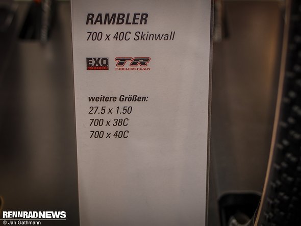 Maxxis Rambkler Skinwall Größenauswahl Maxxis Rambkler Skinwall Größenauswahl
