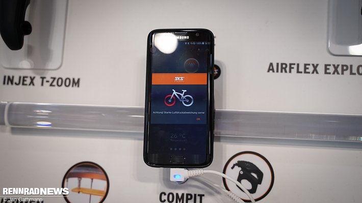 Eurobike 2019 SKS Airspy überwacht den Druck neue