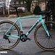 Das Bianchi Zolder eines unbekannten Crossers haben wir als Beispiel für einen Budget Aufbau fotografiert.