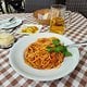 Lecker Spaghetti beim Italiener