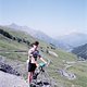 Auffahrt zum Col de la Bonette 1992
