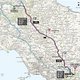Giro d&#039;Italia Karte Etappe 8