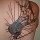 Gargoyle Tattoo breaking chain 108927628841