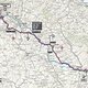 Giro d&#039;Italia Karte Etappe 11