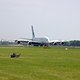 Airbus A380 in Bremen - Landung