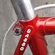 Basso Champion de Luxe aus Columbus SL mit verchromten Muffen, Mix aus Shimano 105, Campagnolo Victory und Microshift R10, Dura Ace Naben und Bremsen, 10,6kg