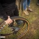 Unter anderem gab es einen neuen Schwalbe Cyclocross-Reifen zu entdecken – nicht diesen ...